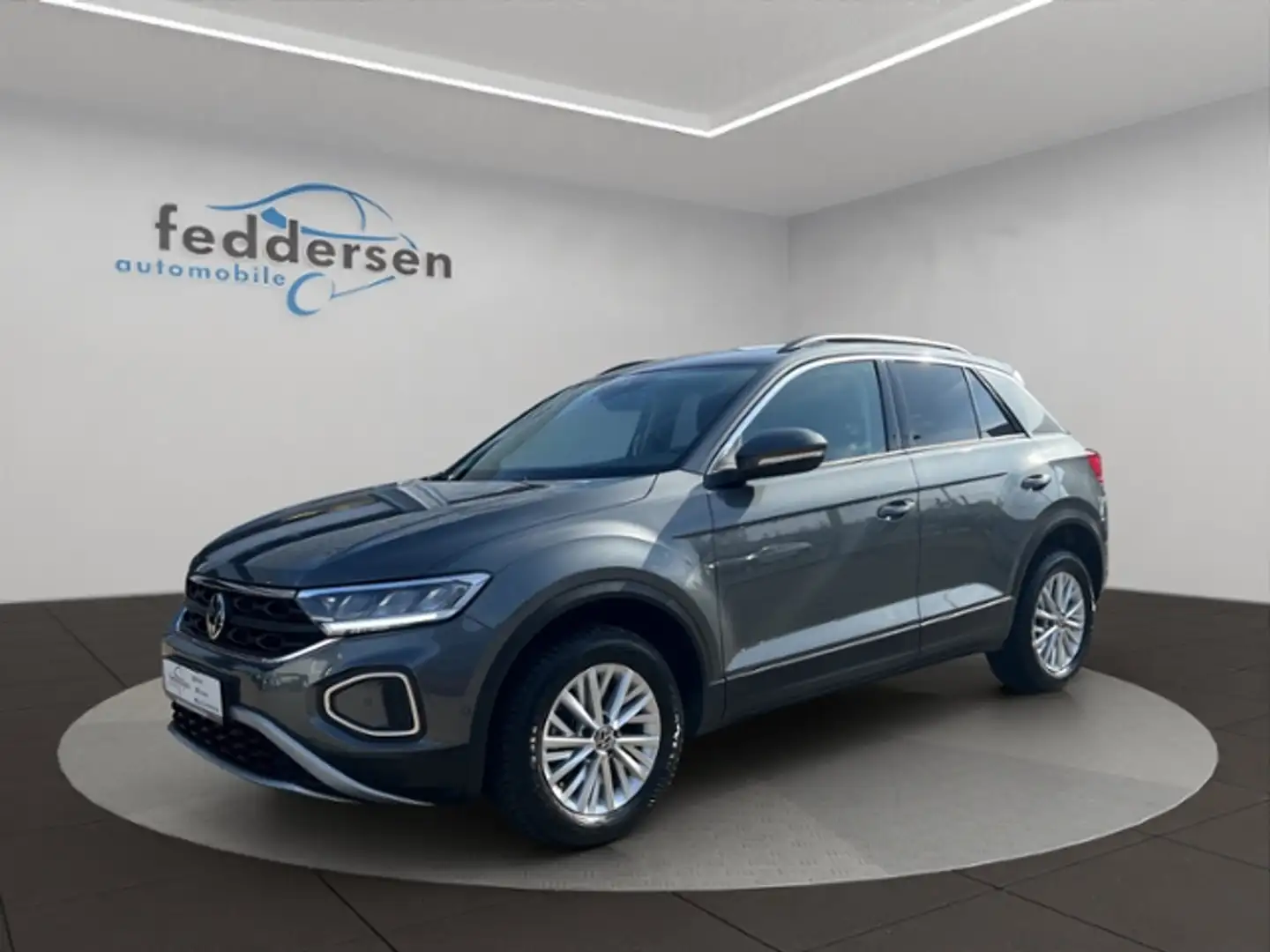 Volkswagen T-Roc Life 1.0 TSI Navi LED PDC Sitzheizung KLIM Grau - 2