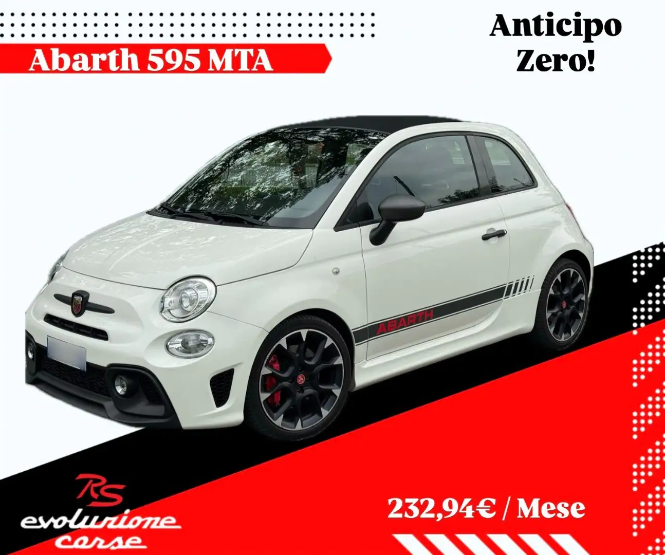 Abarth 500 500/595 1.4 16v t. t-jet Custom 135cv E6 Bianco - 1