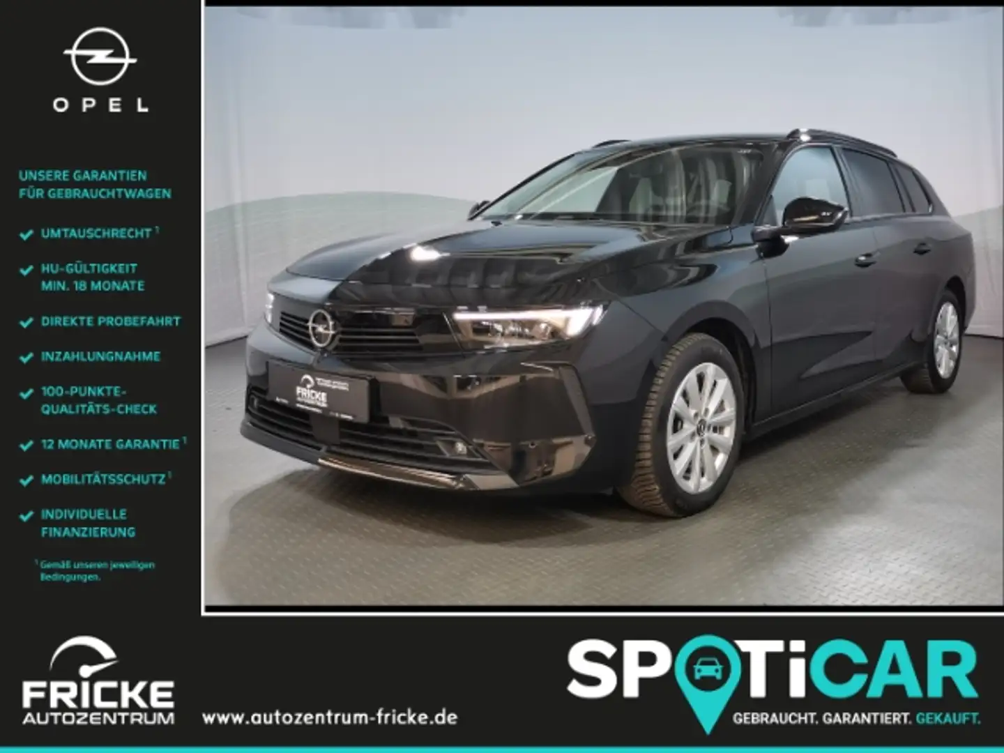 Opel Astra ST Enjoy +Sitz.&Lenkradheiz.+Klimaautomatik+LED+NA Schwarz - 1