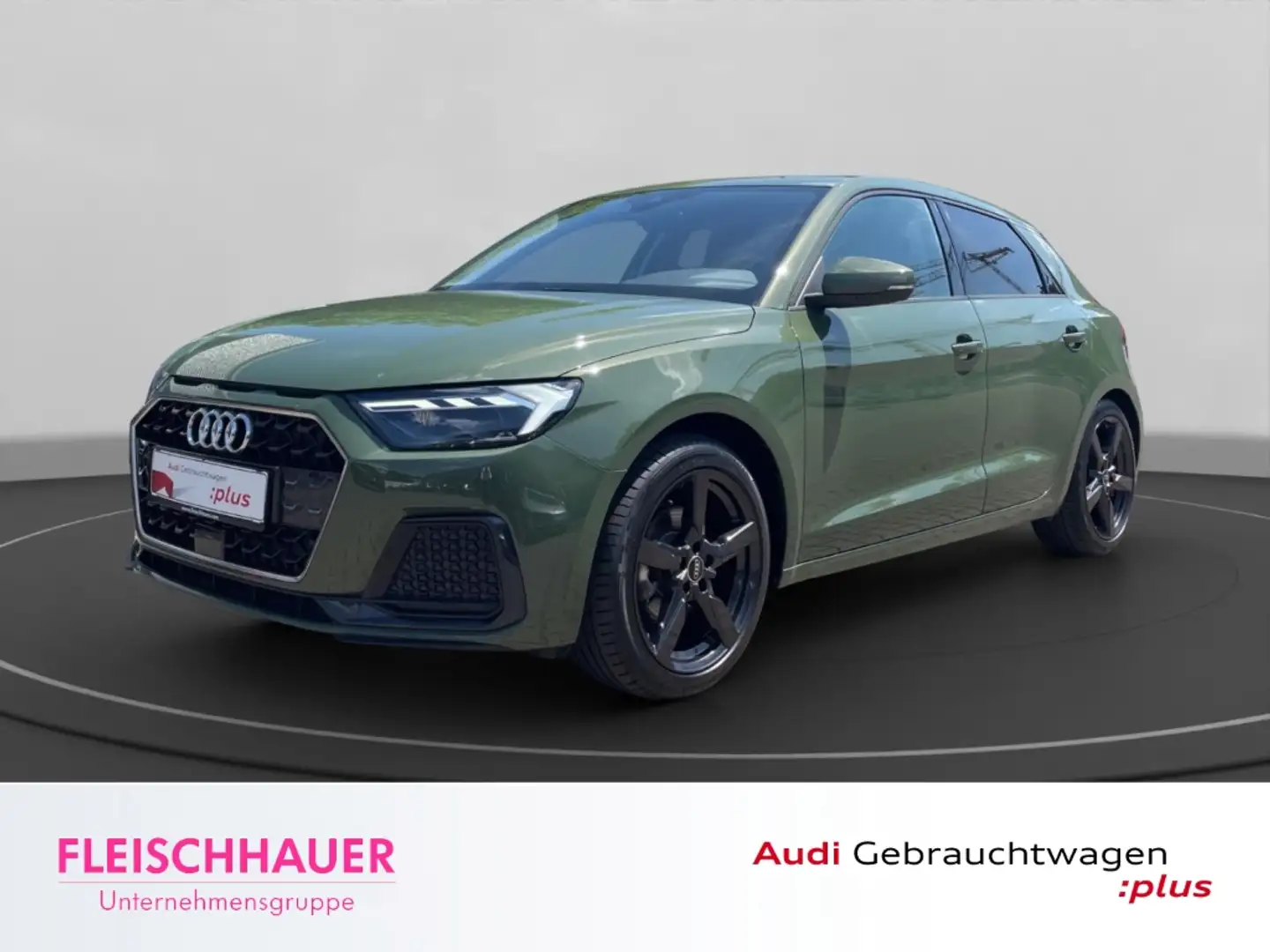 Audi A1 Sportback 30 TFSI advanced LED+NAVI+SHZ+CARPLAY+PD Grün - 1