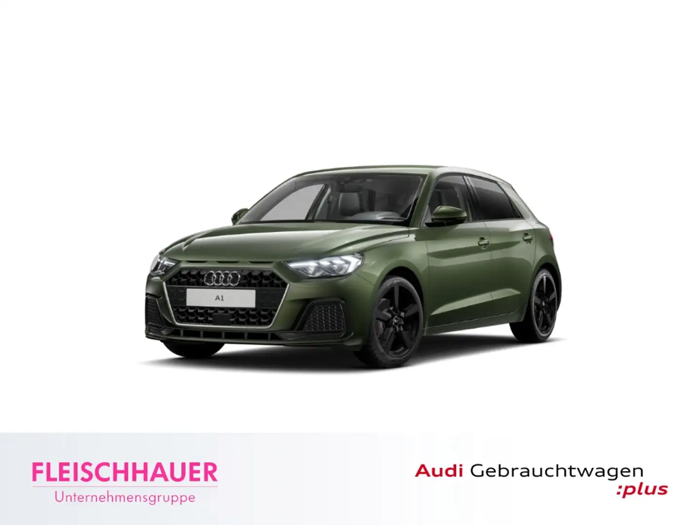 Audi A1 30 TFSI advanced EU6e Sportback 1.0 R3 85 DS8M6S Groen - 2