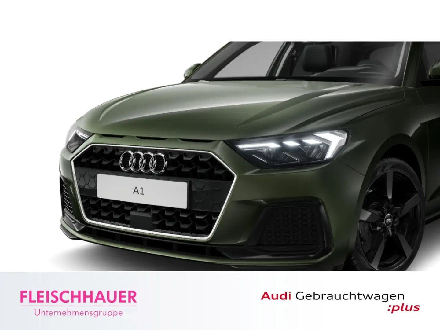 Audi A1 30 TFSI advanced EU6e Sportback 1.0 R3 85 DS8M6S Groen - 1