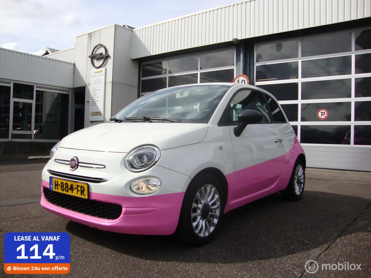 Fiat 500 0.9 TwinAir Easy Turbo vol extra,s Wit - 1