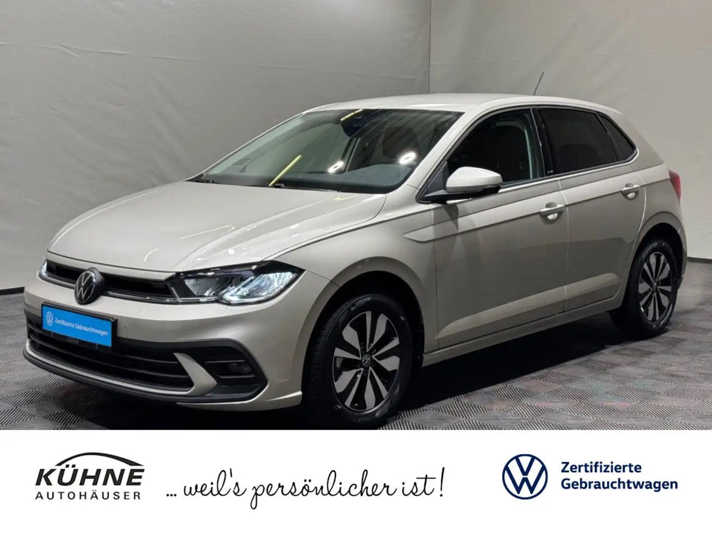 Volkswagen Polo MOVE 1.0 TSI DSG | LED NAVI KAMERA DIGITAL Argent - 1