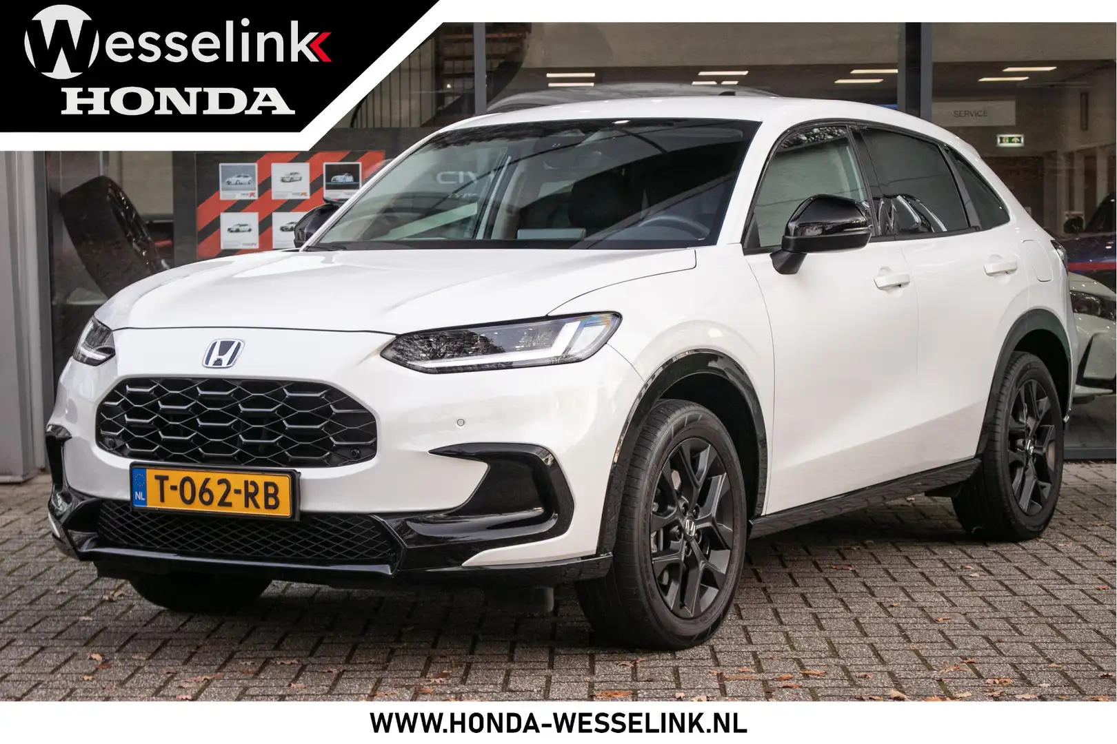 Honda ZR-V 2.0 e:HEV Sport - Trekhaak wegkl. | Apple carpl./A Blanc - 1