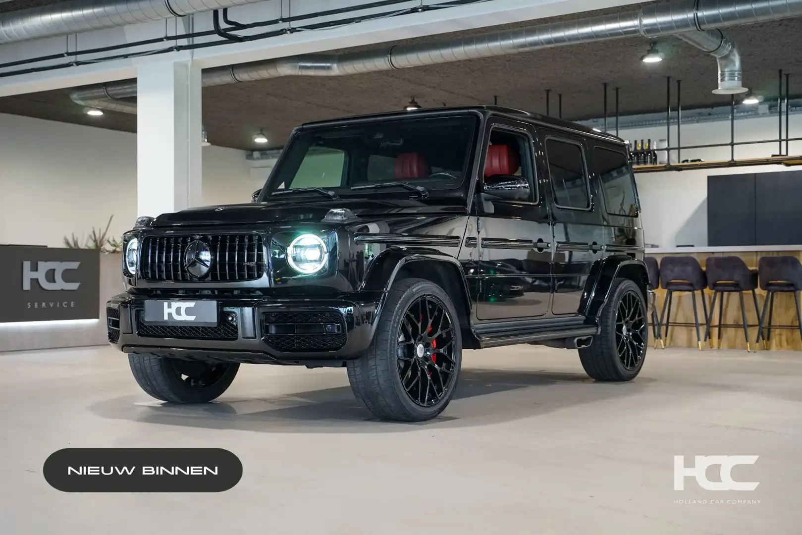 Mercedes-Benz G 63 AMG | Akrapovic | 22'' BRABUS | Sterrenhemel Noir - 1
