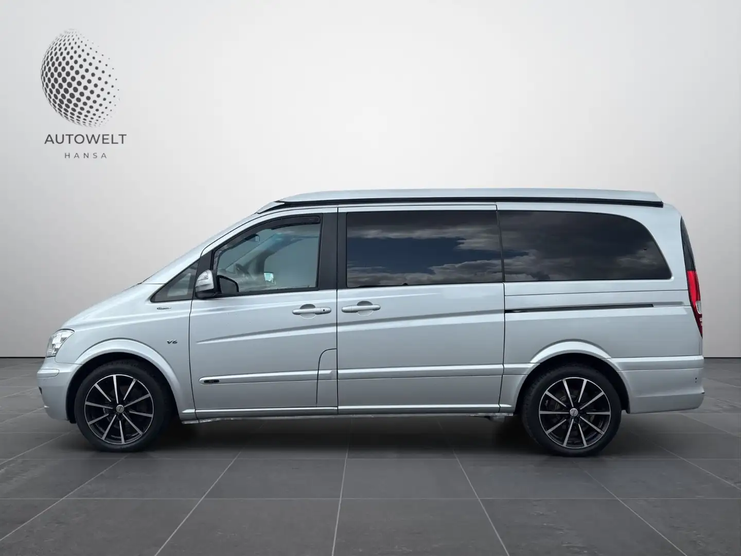 Mercedes-Benz Viano 3.0 CDI Westfalia/HOCHDACH/XEN/STDHZ. Silber - 2