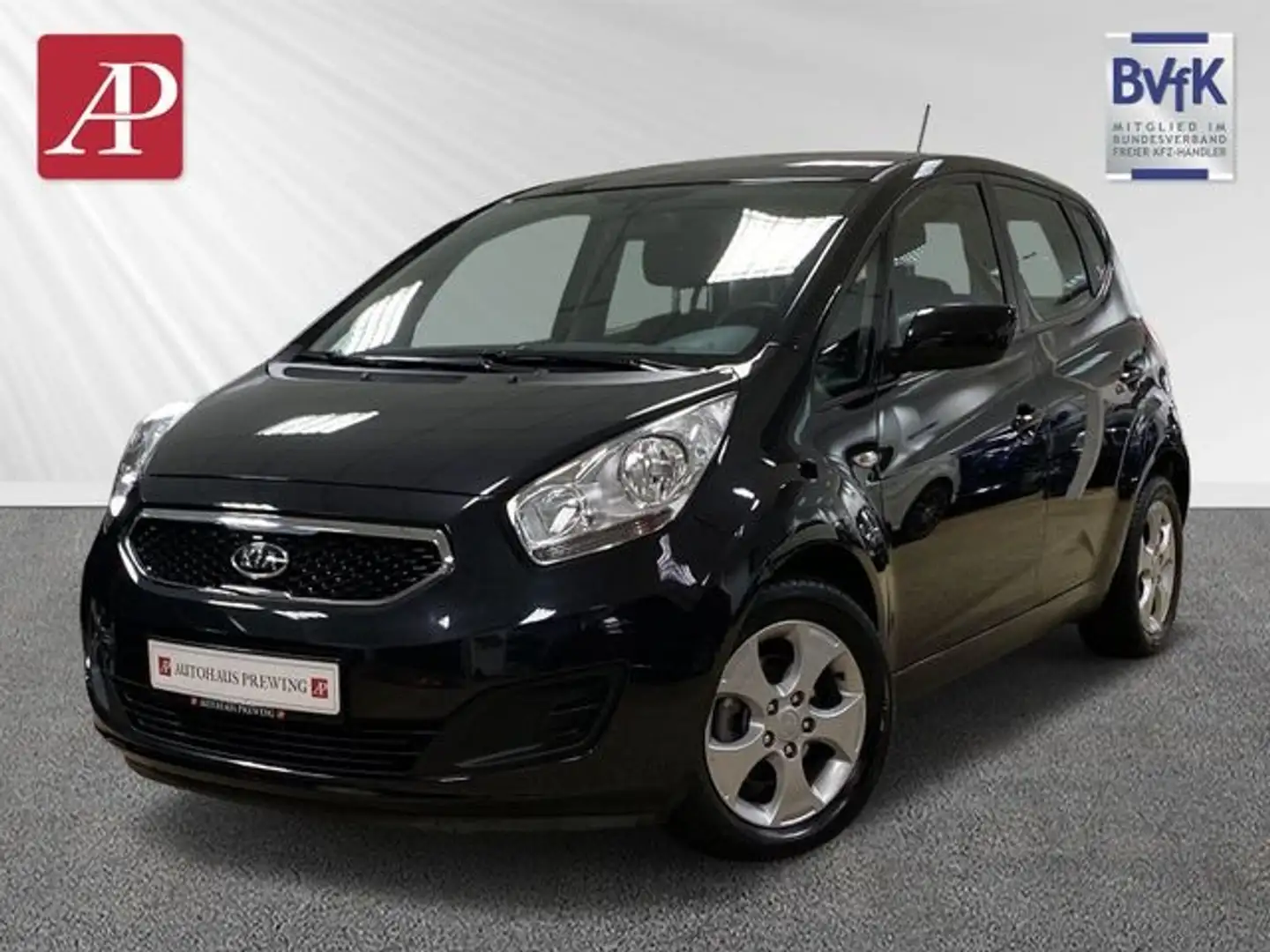 Kia Venga AUTOMATIK/TEMPOMAT/SITZH./PDC/KIA-SCHECKH. Schwarz - 1