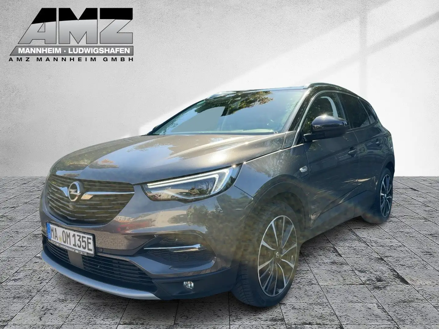 Opel Grandland 1.6 Turbo Ultimate 4 FLA 360 ParkAss. Grau - 2