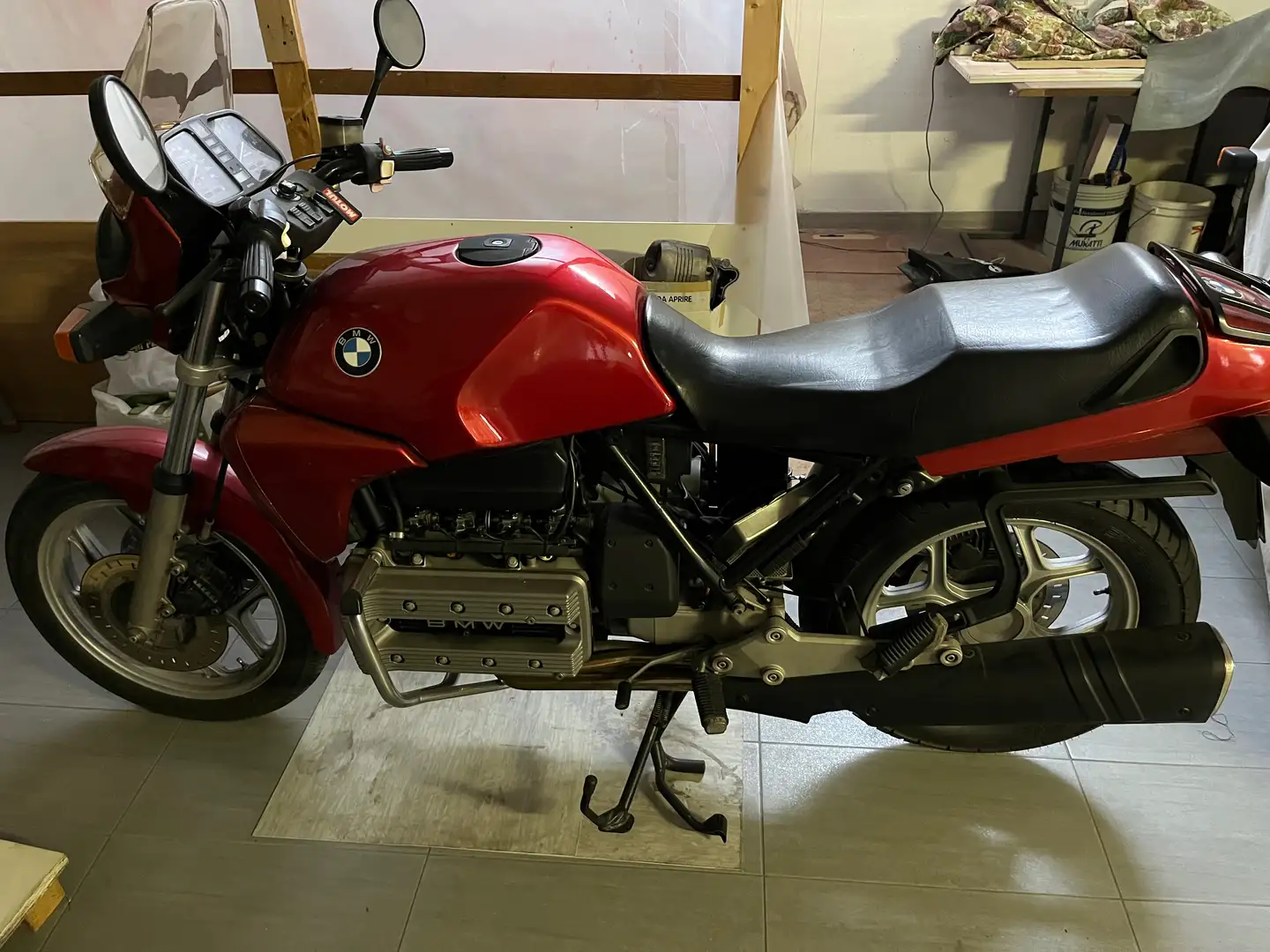 BMW K 100 Rojo - 1