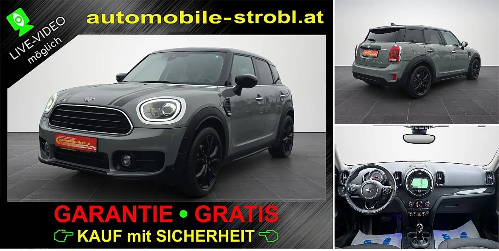MINI Cooper D Countryman Mini COUNTRYMAN Cooper D Aut. *LED*Navi*Sitzhzg... Grau - 1