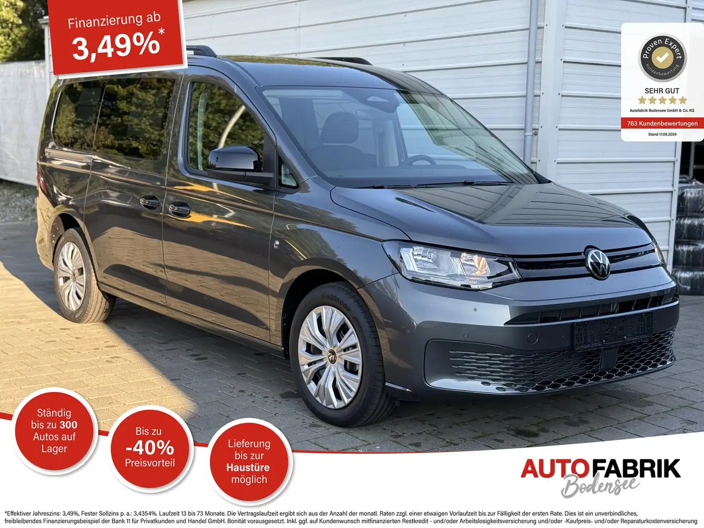 Volkswagen Caddy 2.0 TDI 4Motion *AHK*SHZ*KAMERA*PDC Grau - 1