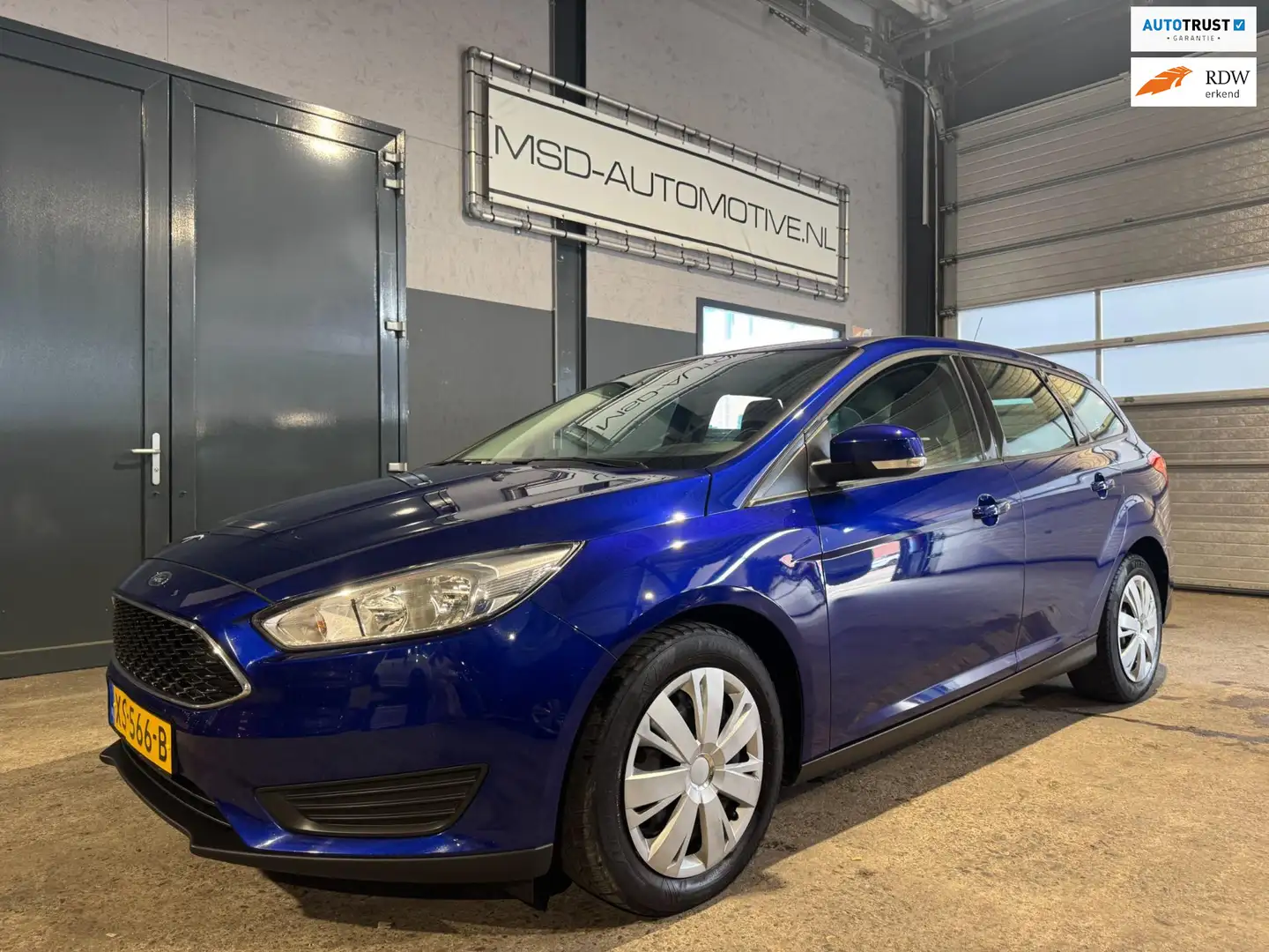 Ford Focus Wagon 1.0 Titanium/Trend|Airco| Face lift model ! Blauw - 1