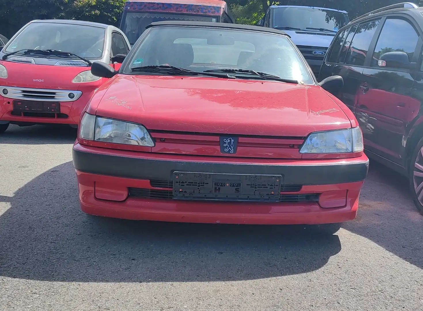 Peugeot 306 306 Cabriolet 1.8, gepflegt und Funktionsfähig Rot - 2