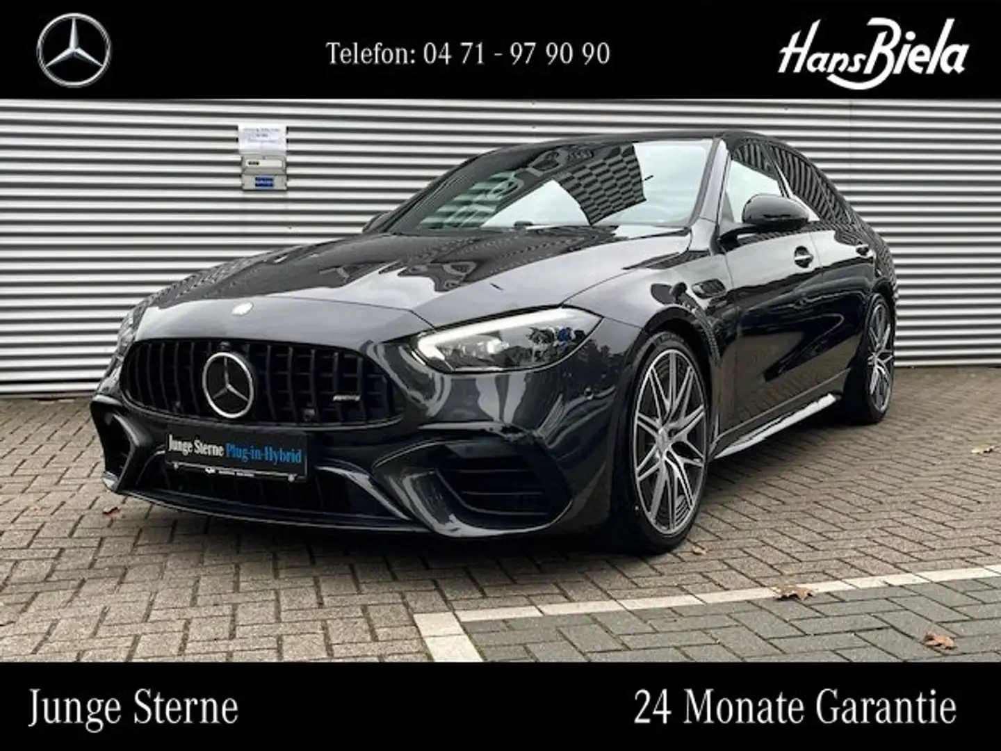 Mercedes-Benz C 63 AMG AMG C 63S E PERFORMANCE Si/Night/Carb/Bur/DigLi Gris - 1