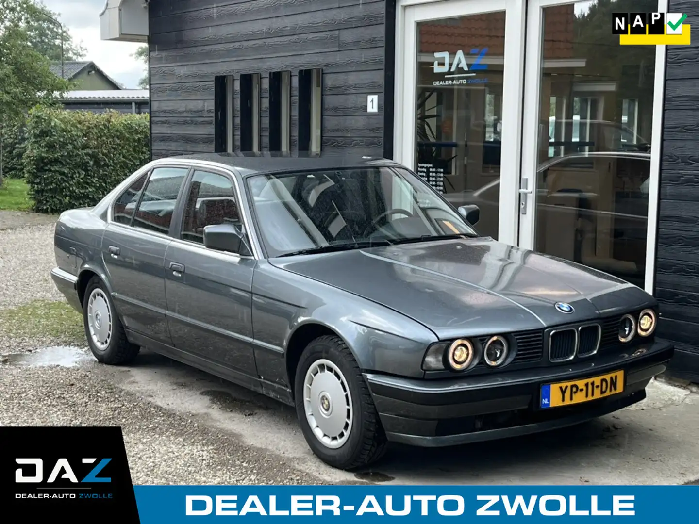 BMW 518 5-serie 518i APK Tot 01-04-2027 Origineel NL Grijs - 1