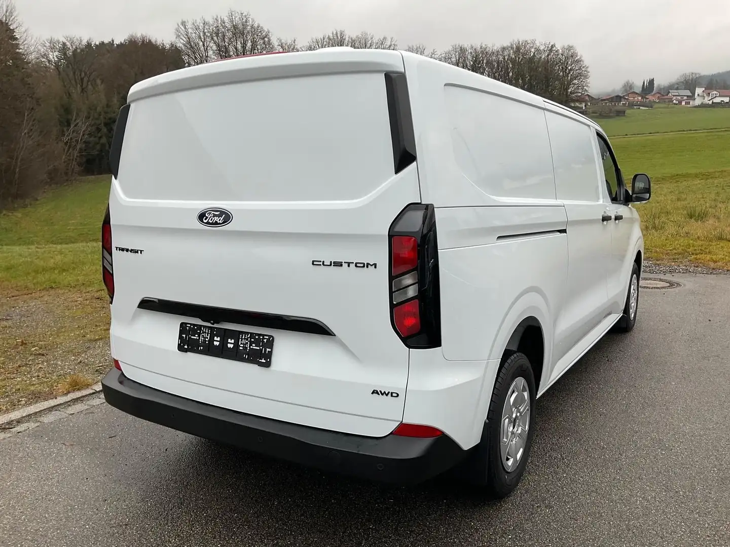 Ford Transit Custom Kasten 320 L2 H1 Trend Allrad Kam Blanc - 2