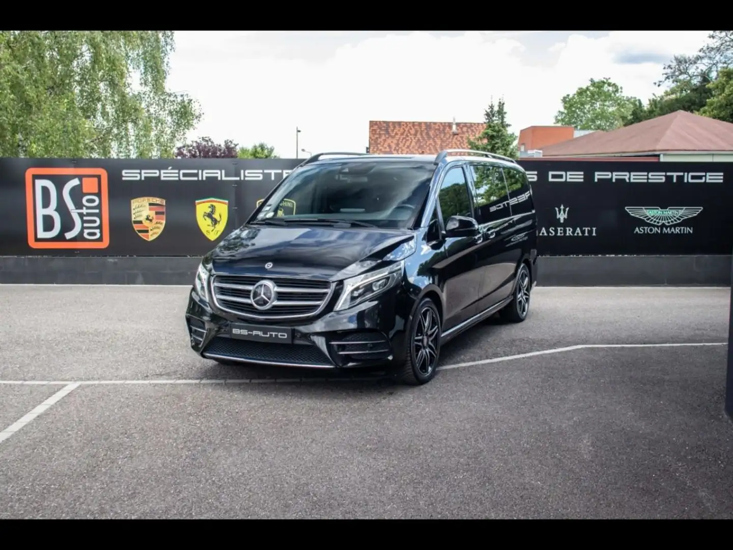 Mercedes-Benz V V250d Long 190ch Fascination AMG Line Schwarz - 1