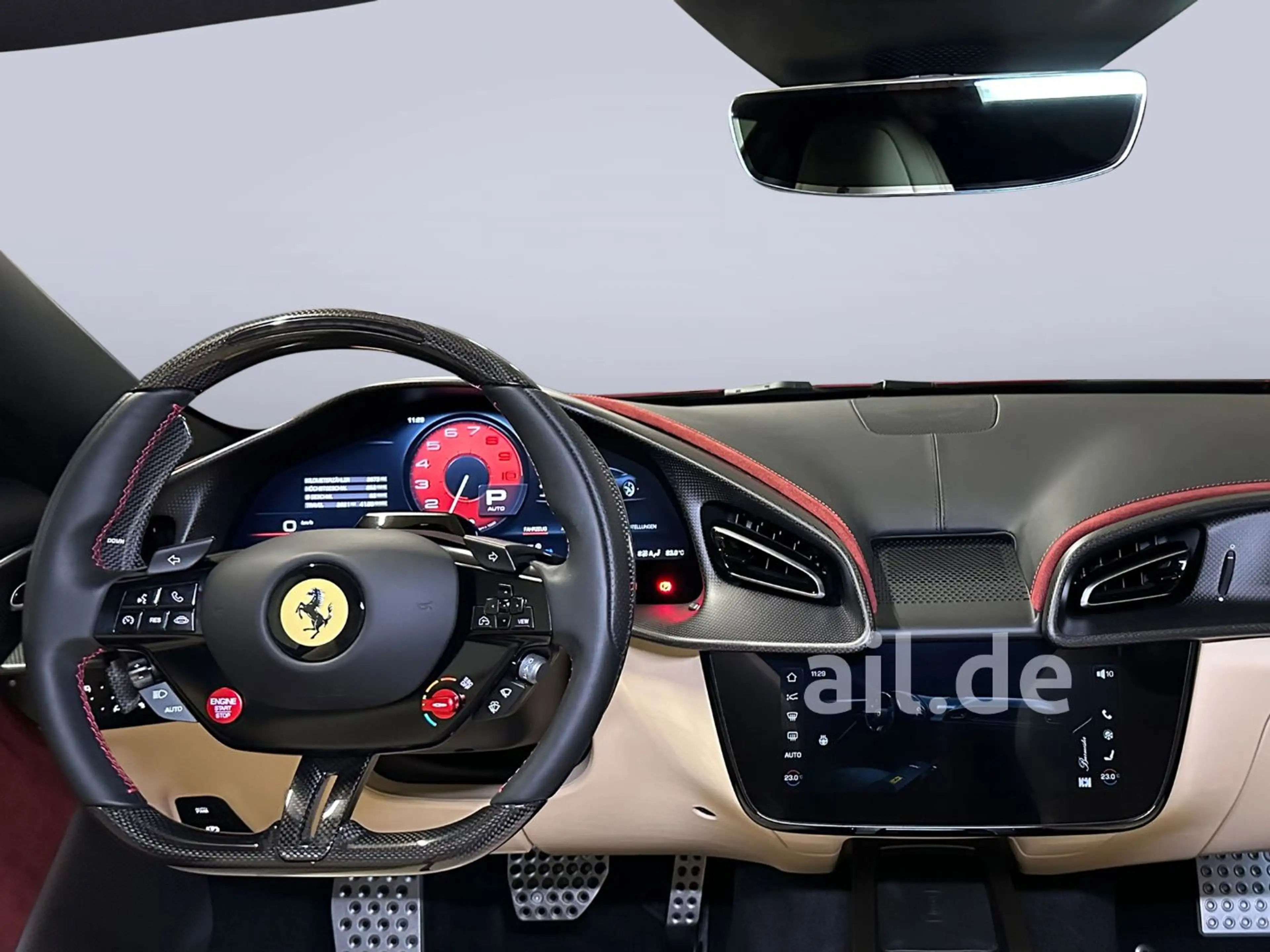Ferrari Amalfi Rosso Mugello PA -Display Surround VIew — photo 2