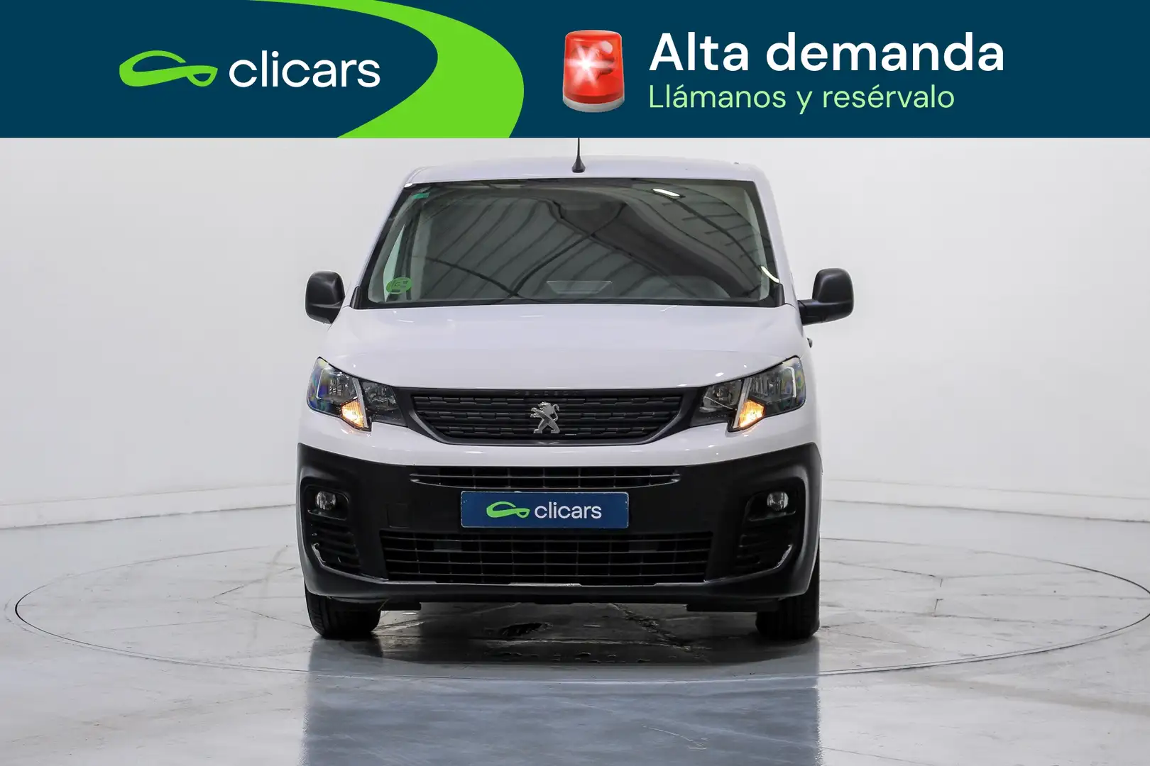 Peugeot Partner 1.5BlueHDI S&S Pro Standard 600kg 100 Blanco - 2