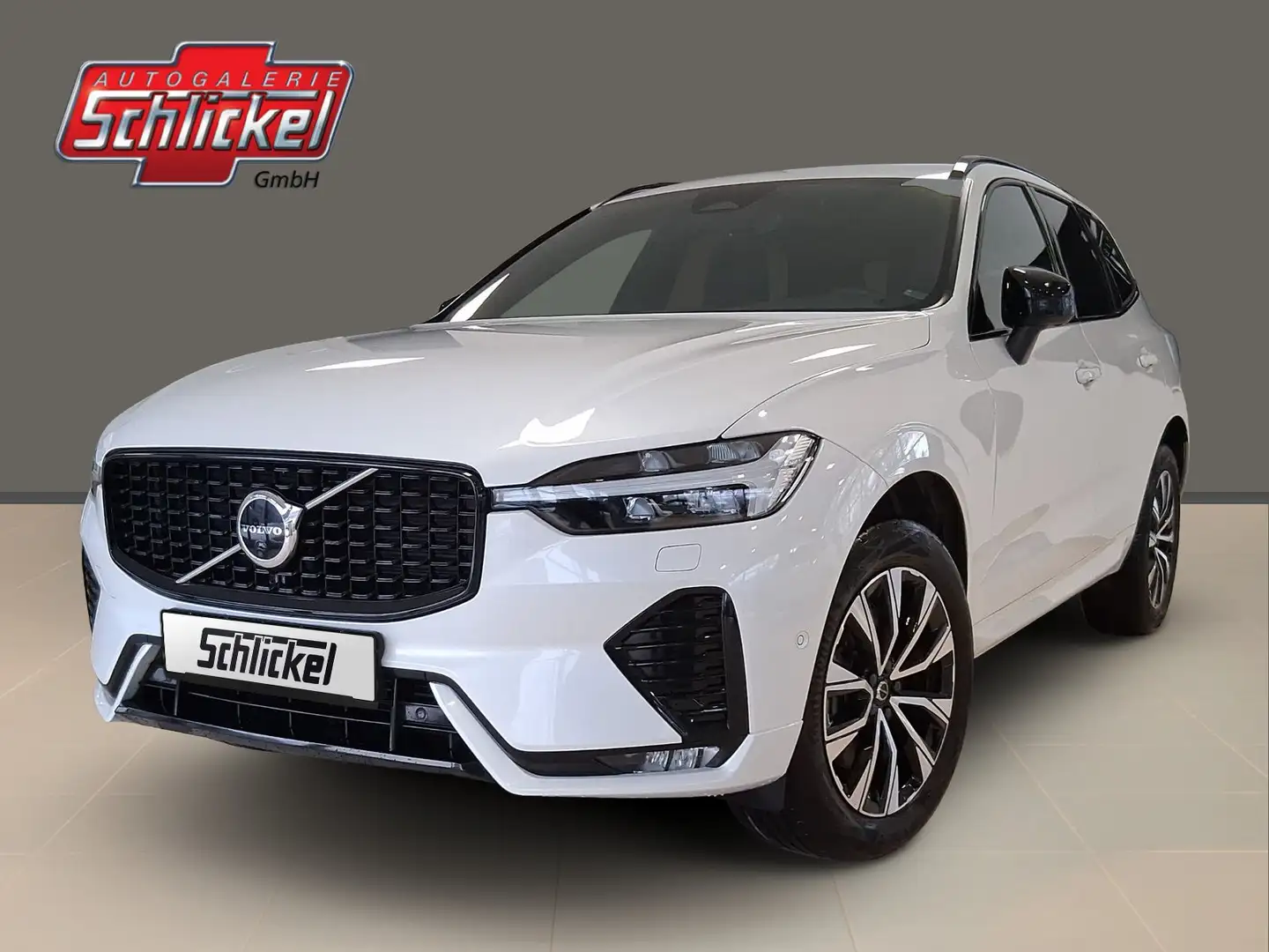 Volvo XC60 B4 Diesel AWD Plus Dark Navi AHK ACC 360° Ka. Weiß - 1