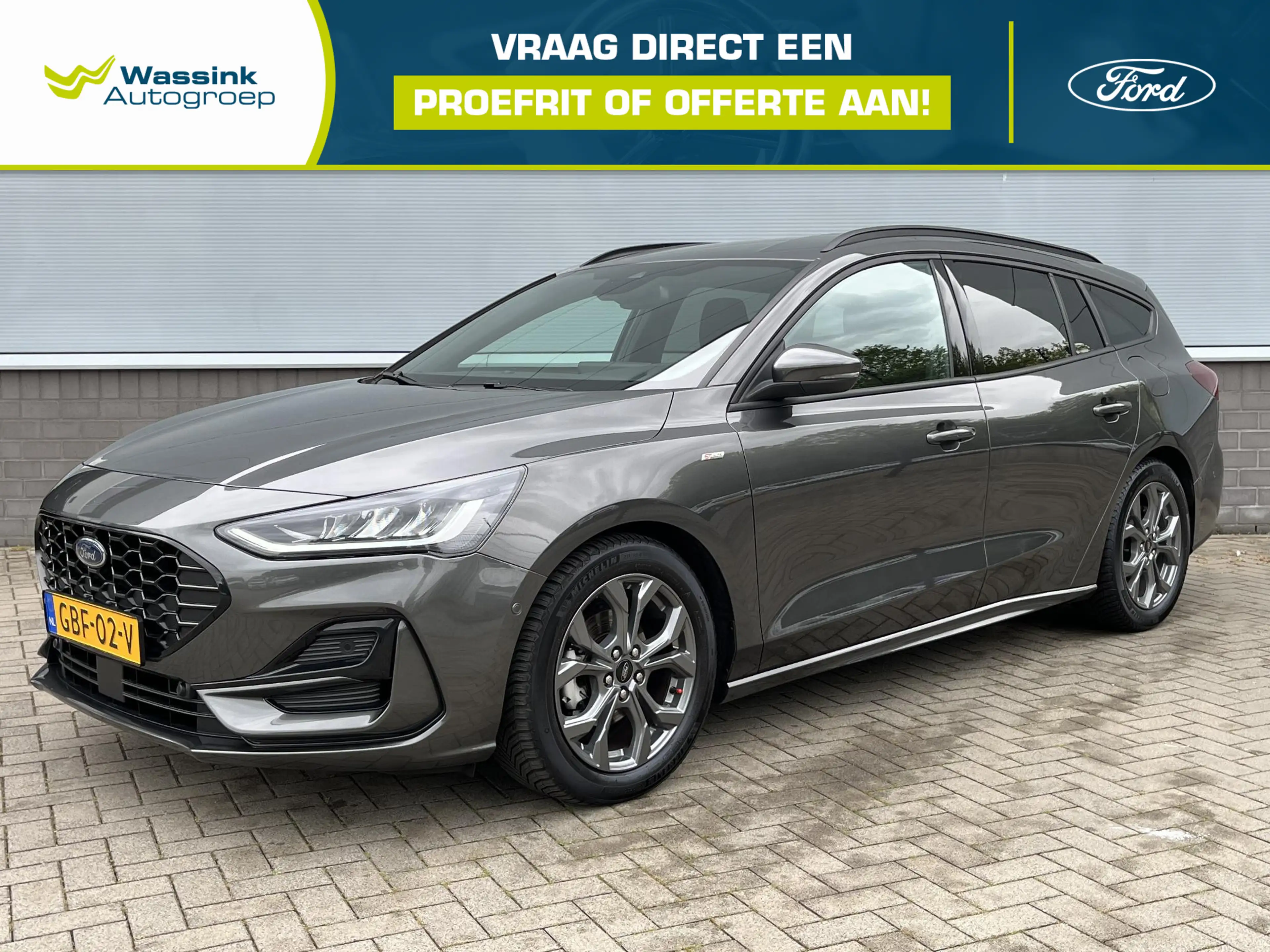 Ford Focus Wagon Hybrid 125 pk ST-Line | Navigatie | Camera | — photo 3