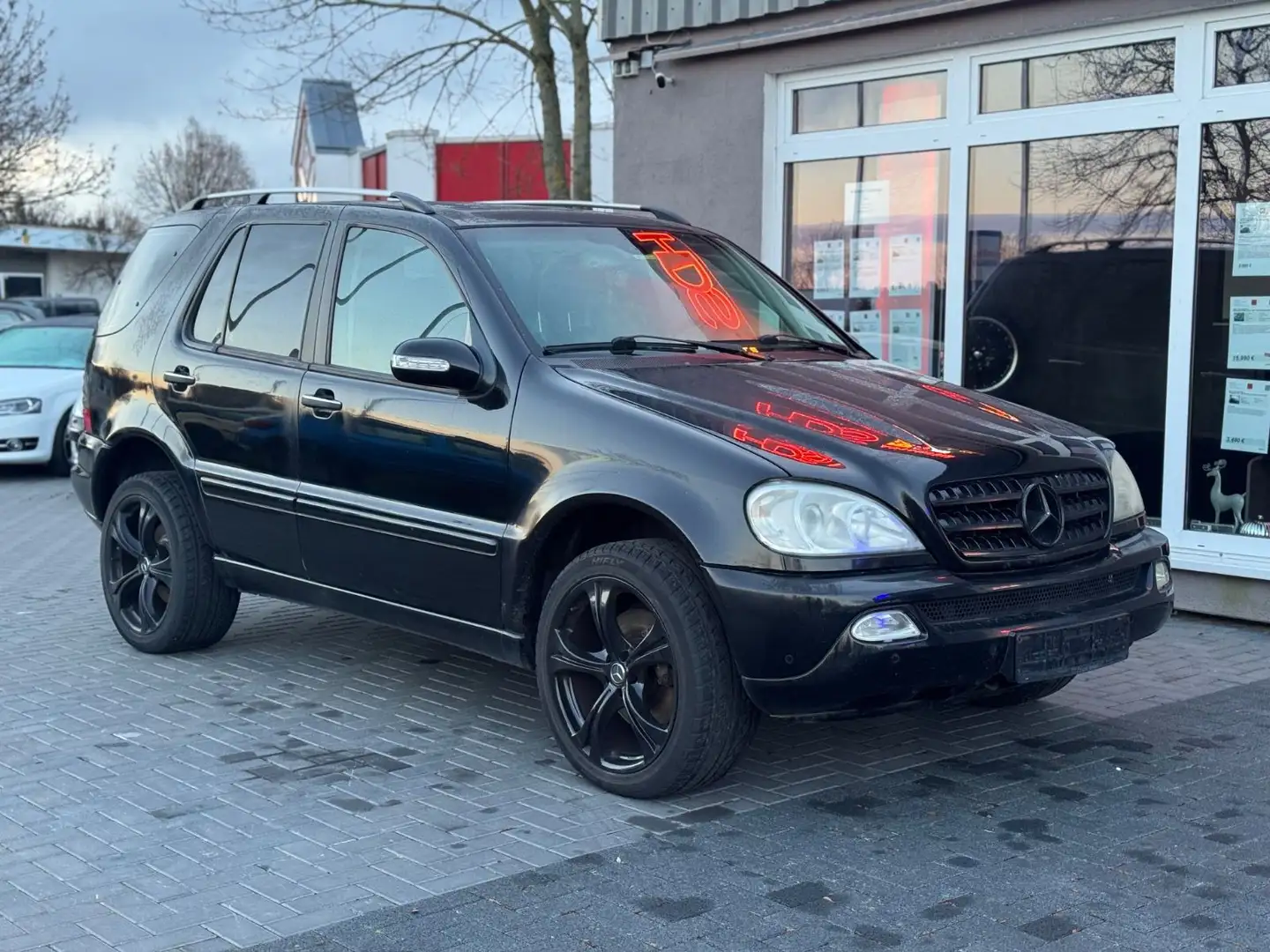 Mercedes-Benz ML 400 CDI 4x4 *Vollleder*Teilleder Schwarz - 2