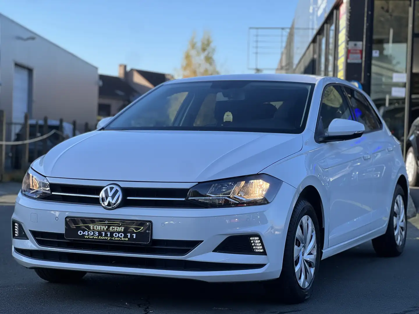 Volkswagen Polo 1.0i*CLIMA*NAVI*ANDROID*USB*BT*LED*garantie 12M Wit - 2