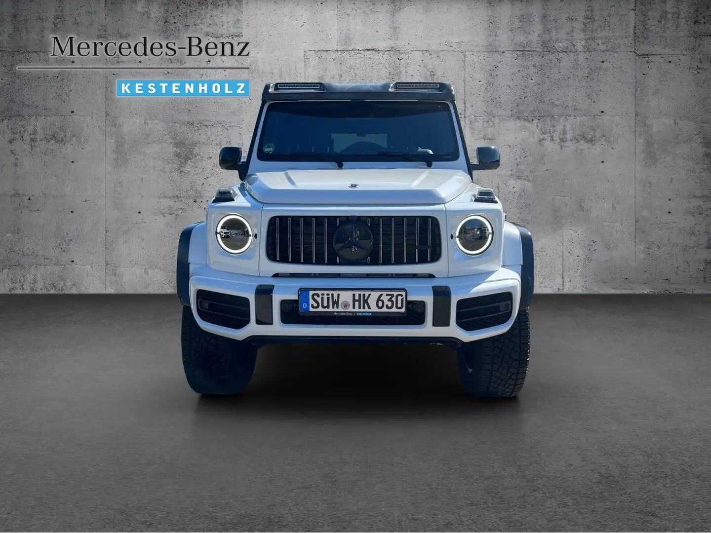 Mercedes-Benz G 63 AMG G 63 AMG 4x4² NIGHT+TV+BURM+360+DISTR+SDACH+MEMO Blanc - 2