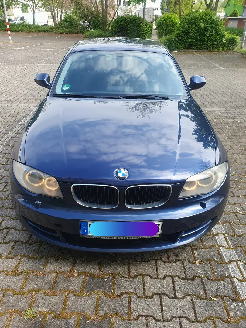 BMW 120 120d Coupe Aut. Синій - 2