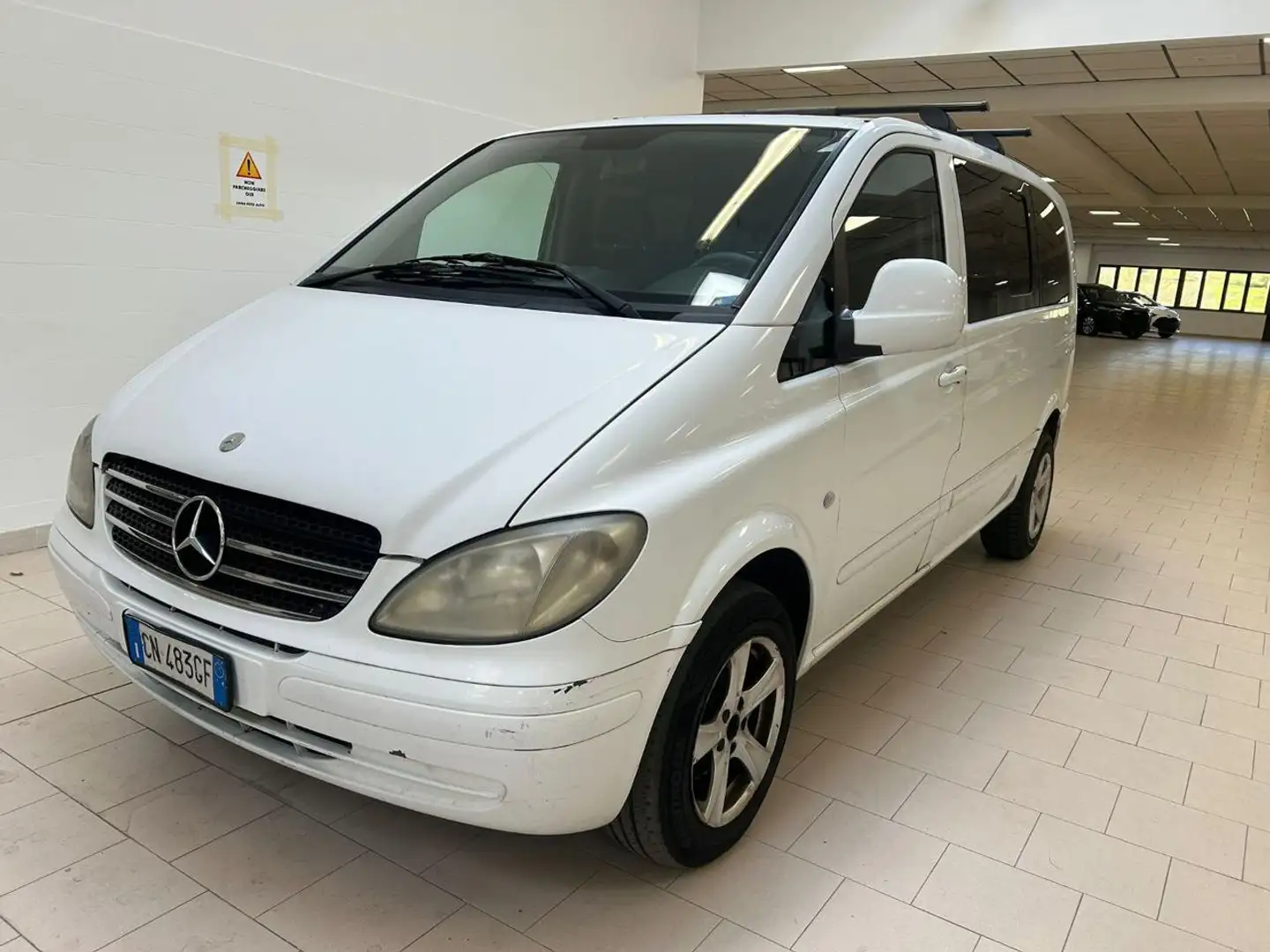 Mercedes-Benz Vito 2.2 111 CDI PC Mixto Vtr. Compact Blanc - 1