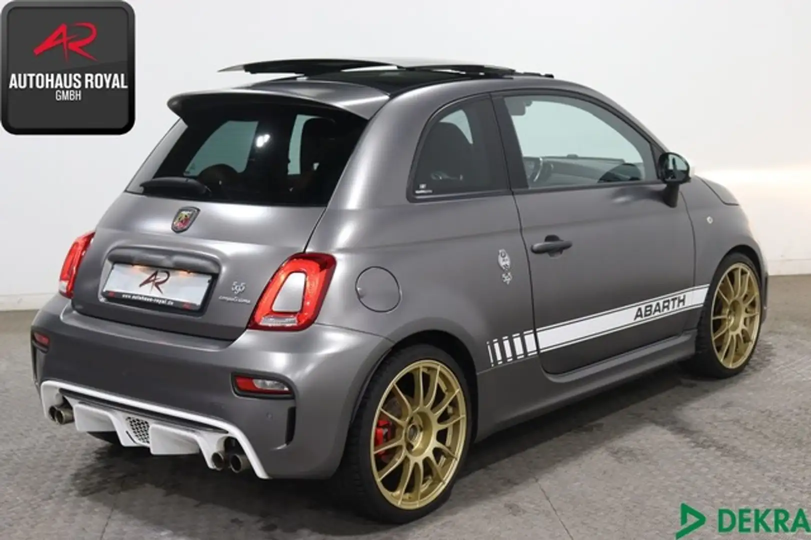 Abarth 595 Competizione MATTGRAU CARPLAY,PANO,SH,18ZOLL Szary - 2