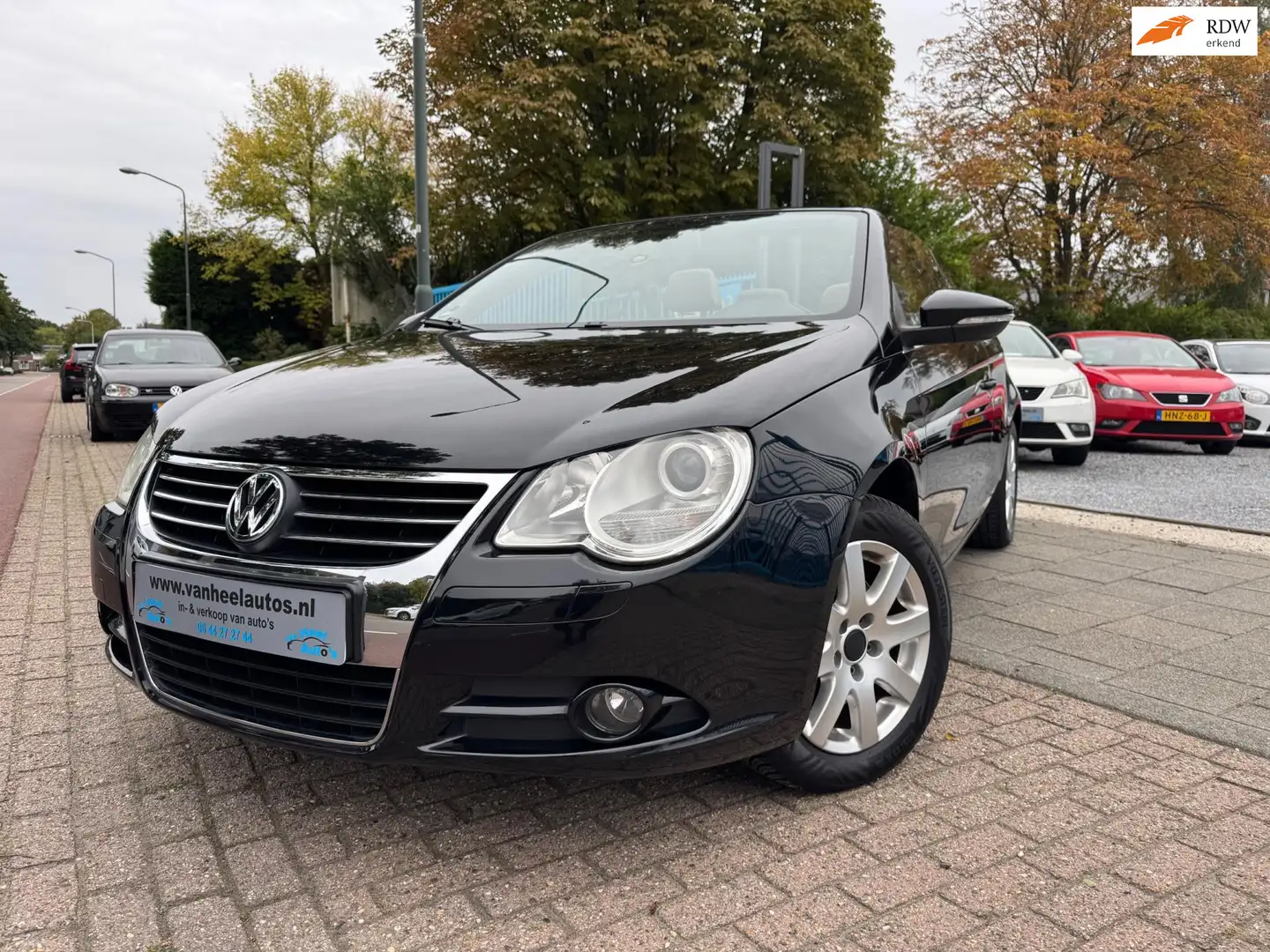 Volkswagen Eos 1.4 TSI Highline Clima Elek Pakket Pdc Cruise Negru - 1