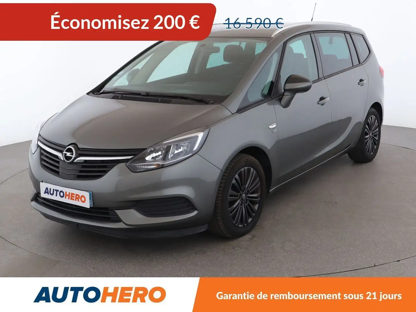 Opel Zafira 1.6 Diesel Edition 120 ans Gris - 1