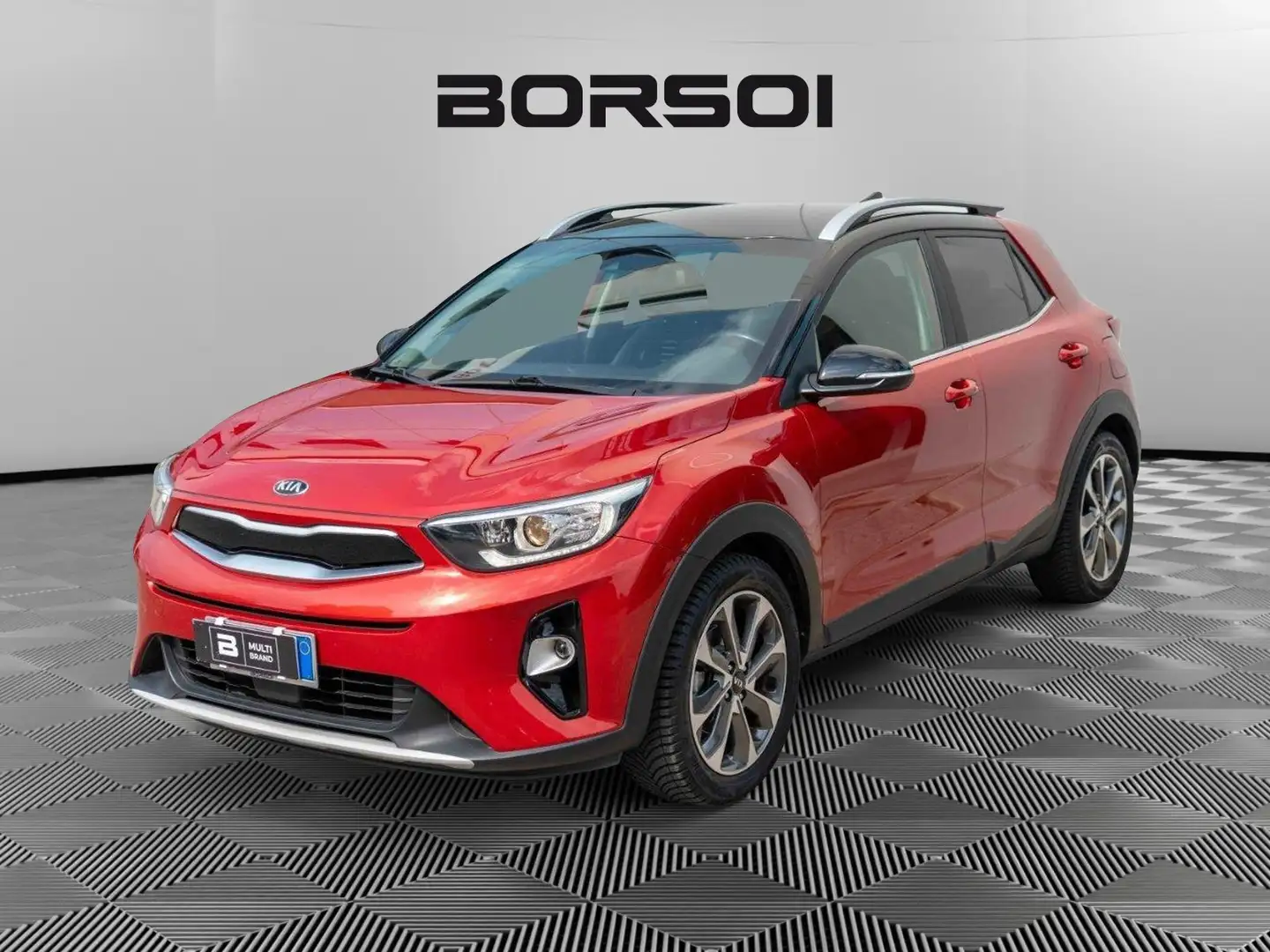 Kia Stonic 1.4 MPI EcoGPL Energy Rosso - 1