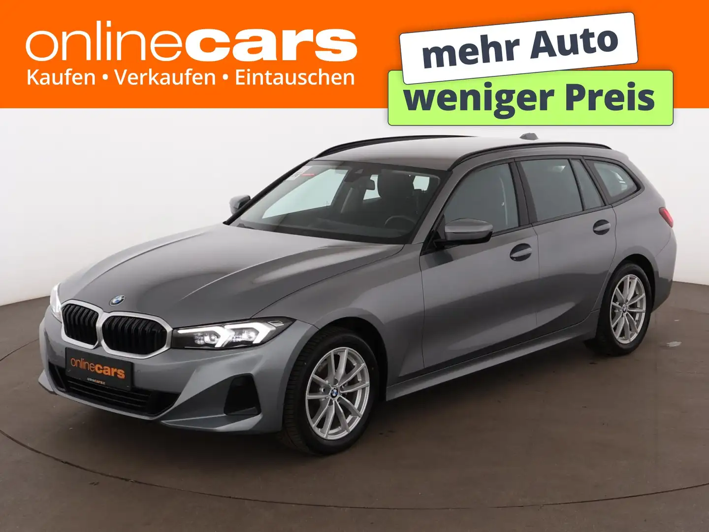 BMW 320 d xDrive Touring Aut LED NAVI SITZHZG ASSIST Grau - 1