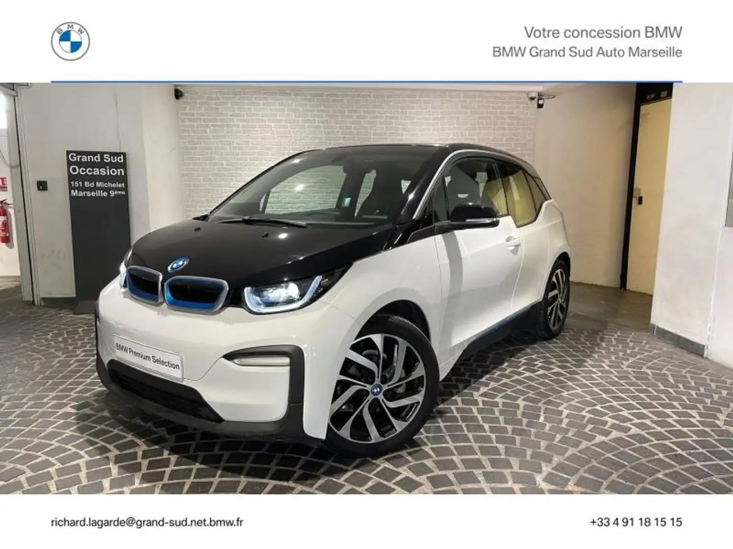 BMW i3 170ch 120Ah Atelier Blanc - 1