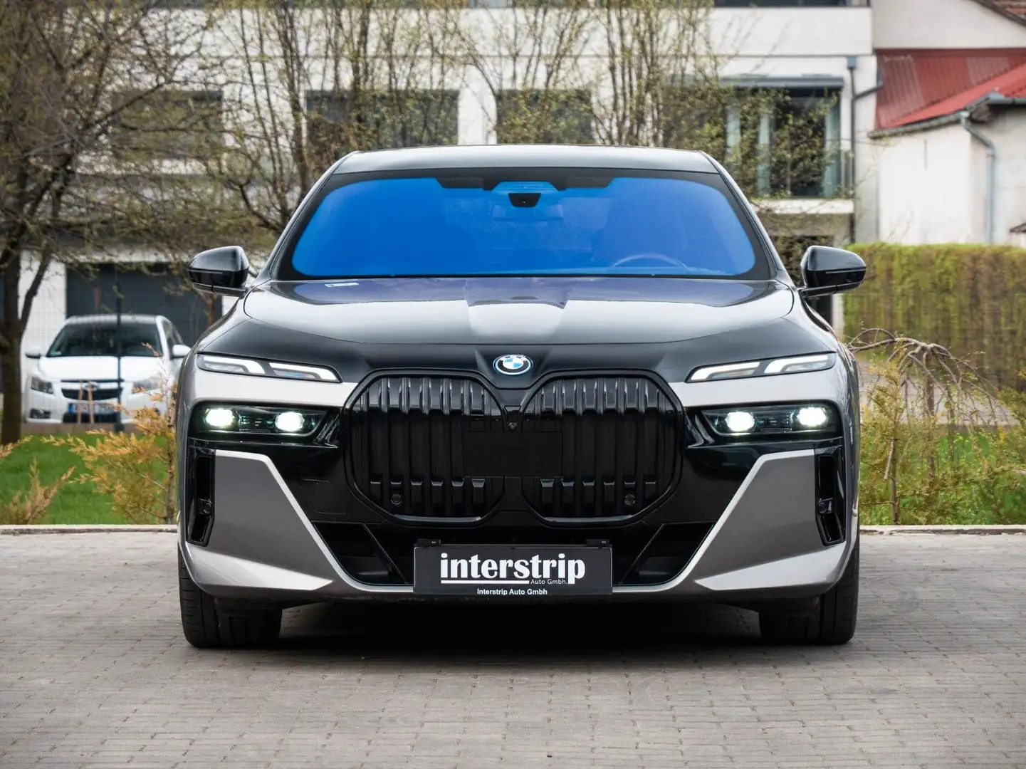 BMW i7 60 M SPORT.KRISTALL.TWO-TONE.TV.AUTOTÜR.FOND Gris - 2