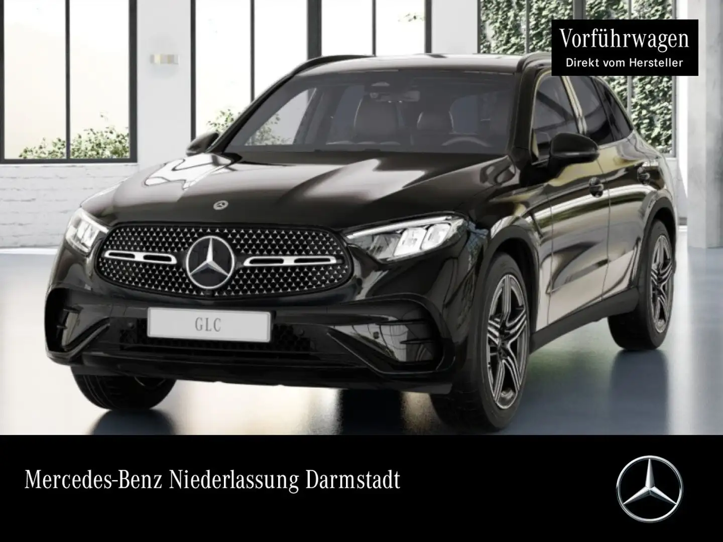 Mercedes-Benz GLC 220 d 4M AMG+NIGHT+AHK+LED+KAMERA+TOTW+KEYLESS Negro - 1
