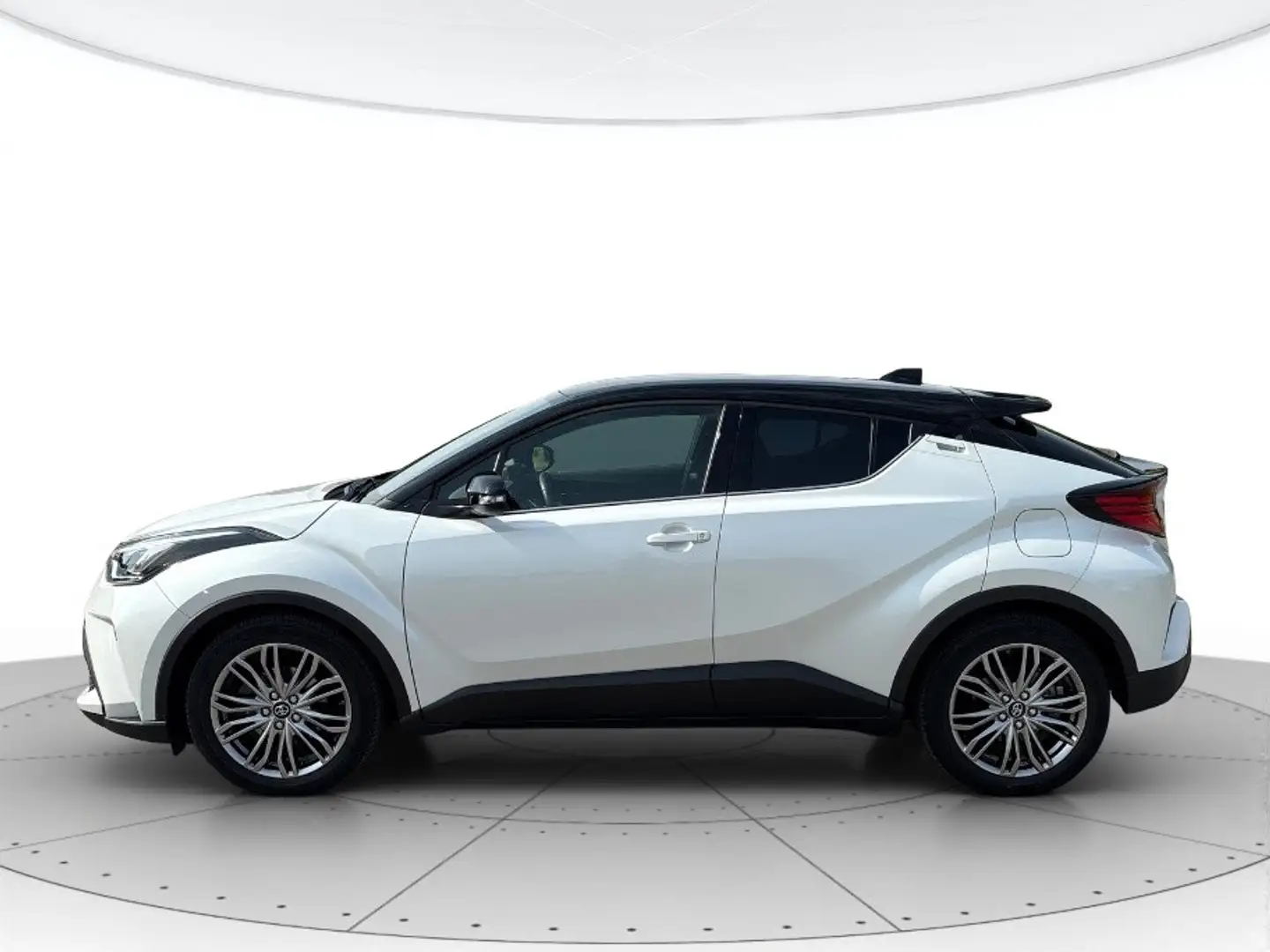 Toyota C-HR 2.0h Lounge e-cvt Bianco - 2