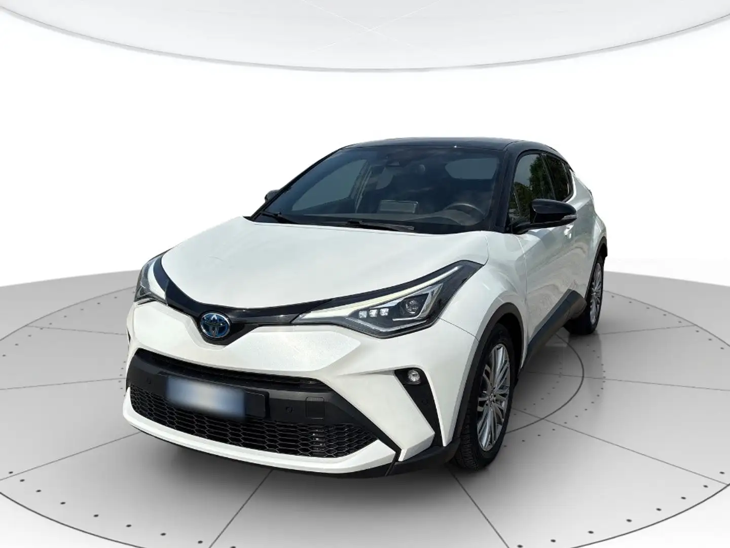 Toyota C-HR 2.0h Lounge e-cvt Bianco - 1