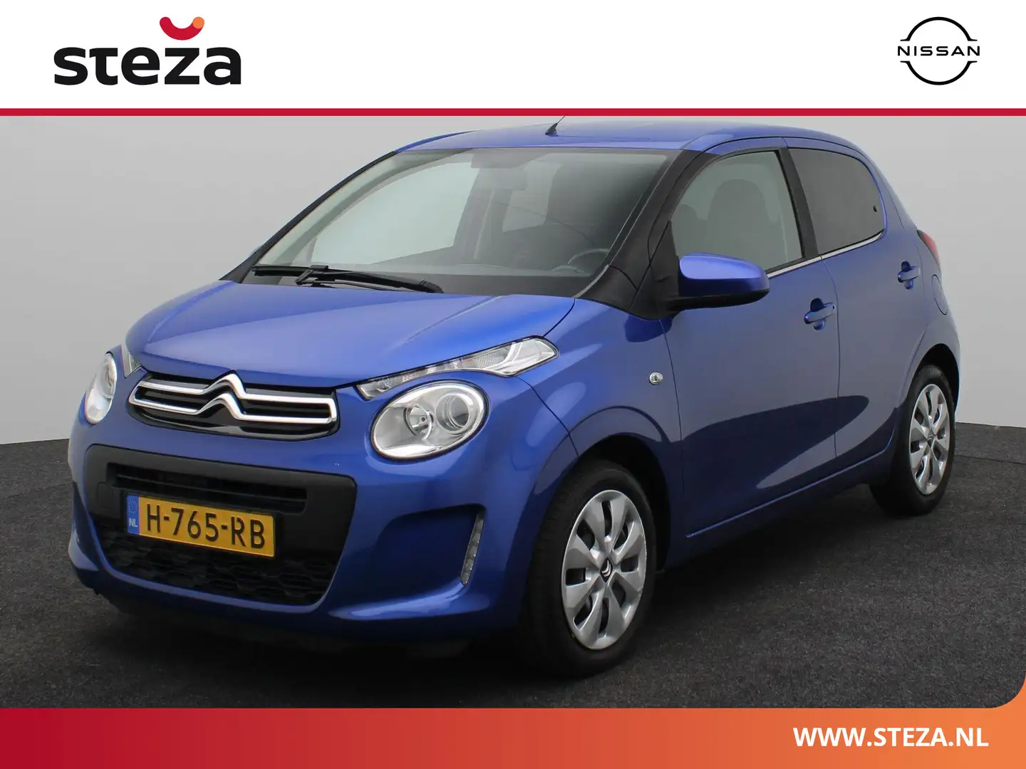 Citroen C1 1.0 VTi Feel | Airco | Pack Look | Verwarmbare bui Blauw - 1