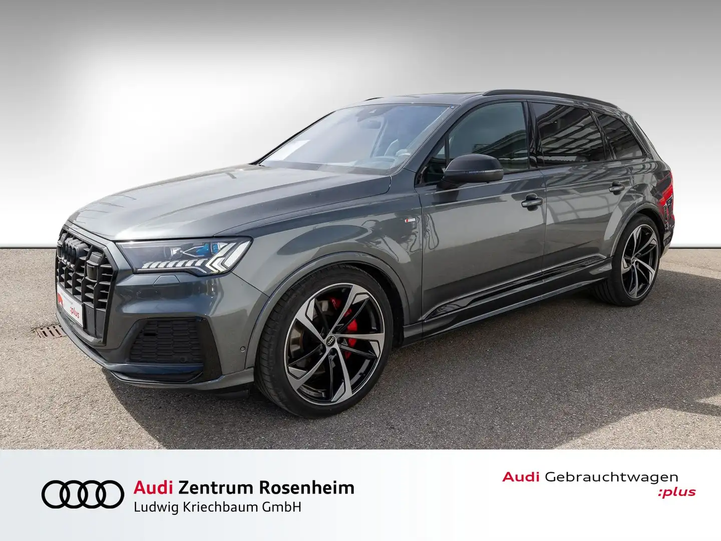 Audi Q7 S line 50 TDI qu. tiptr.(AHK,Standhzg.,HD Matri Grau - 1