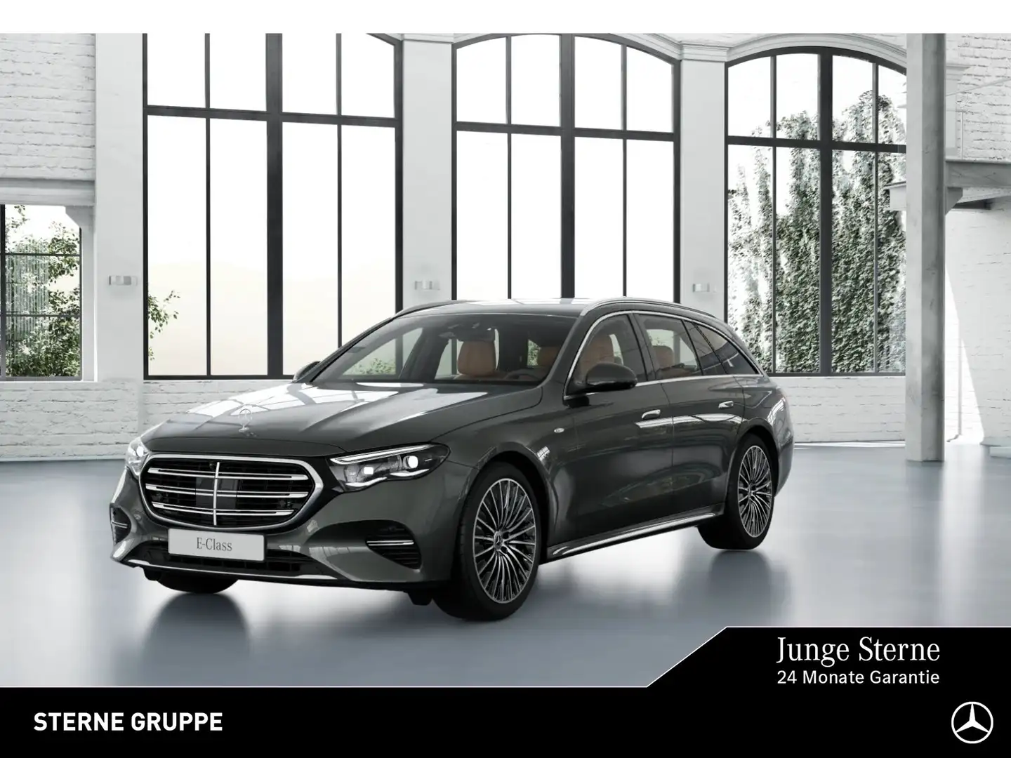 Mercedes-Benz E 300 E 300 de T Exclusive Keyl Burme AHK Totwi Airm Gris - 1