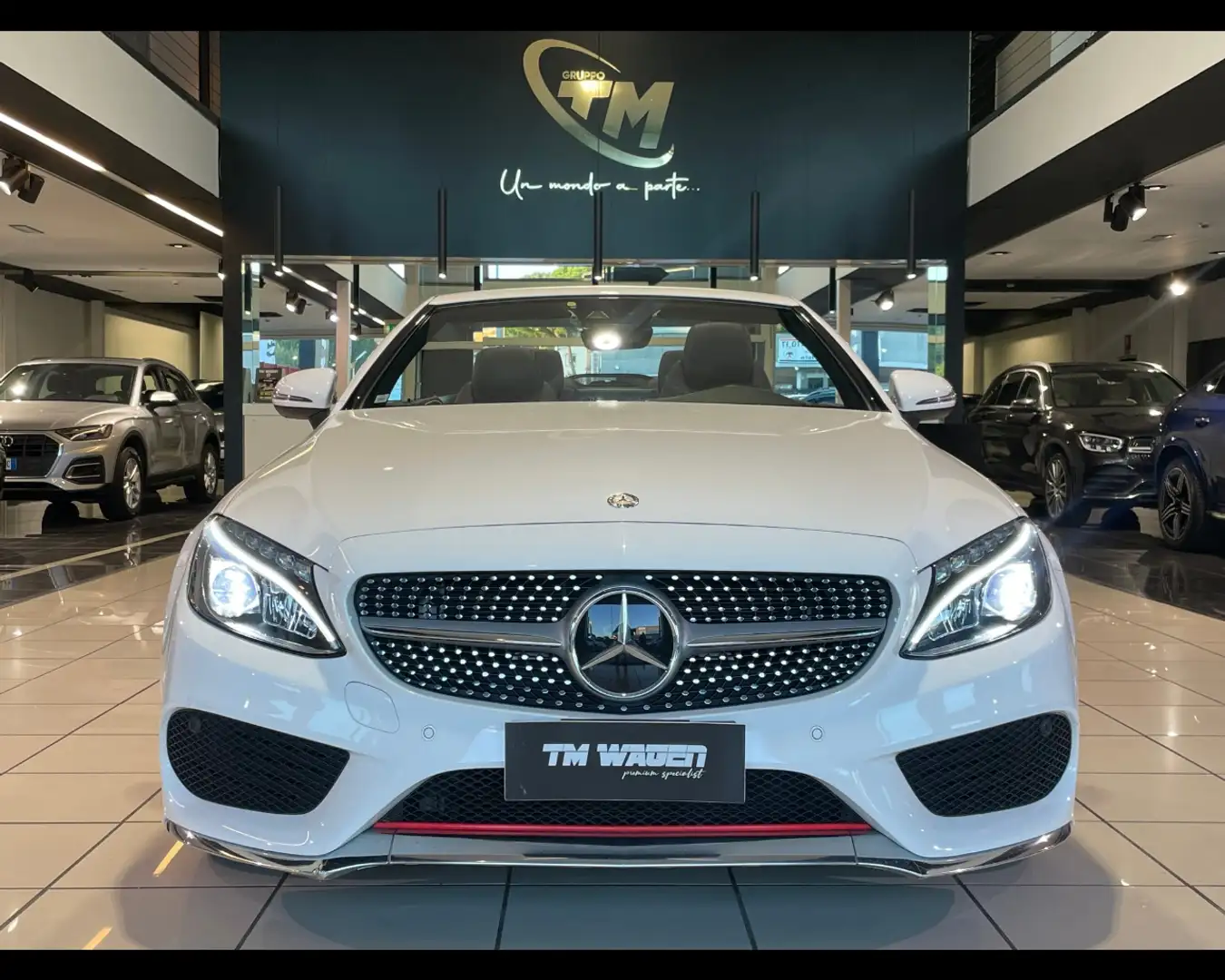 Mercedes-Benz C 220 Classe (A205) C 220 d Cabrio 170CV 2017 premium *A Blanc - 2