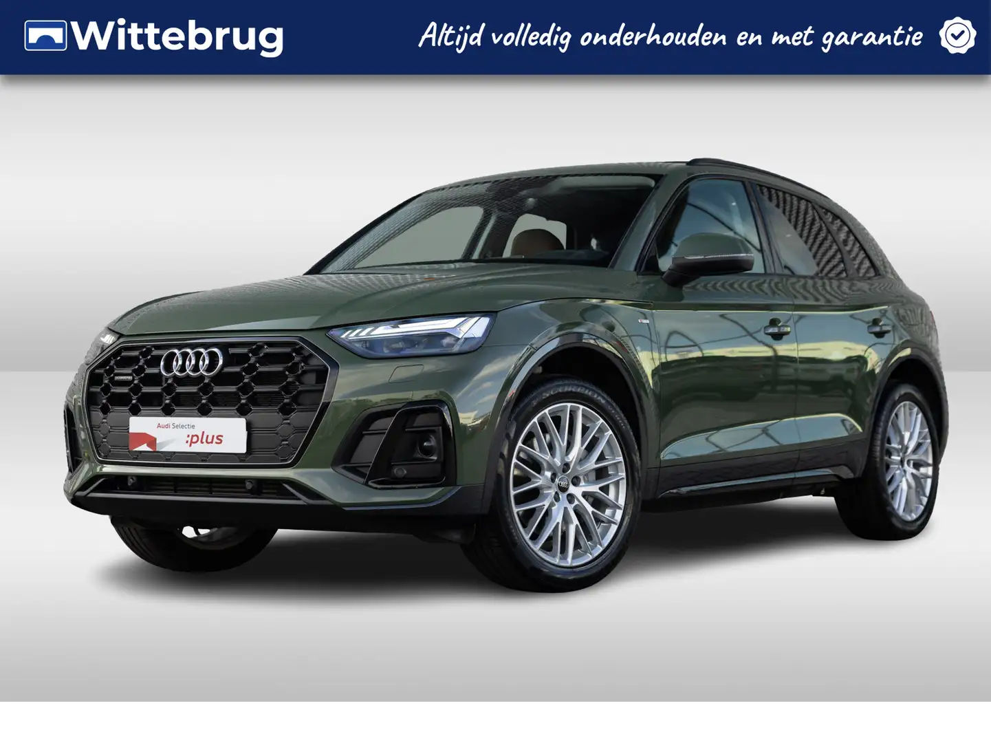 Audi Q5 55 TFSI e 367pk quattro S Line exterieur Vert - 1