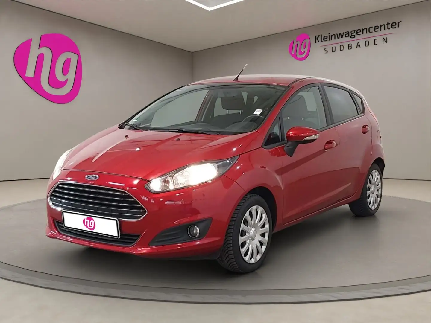 Ford Fiesta 1,4 KLIMA 1 VORB. 5-TÜRIG ALU TÜV 05.2027 Rot - 1