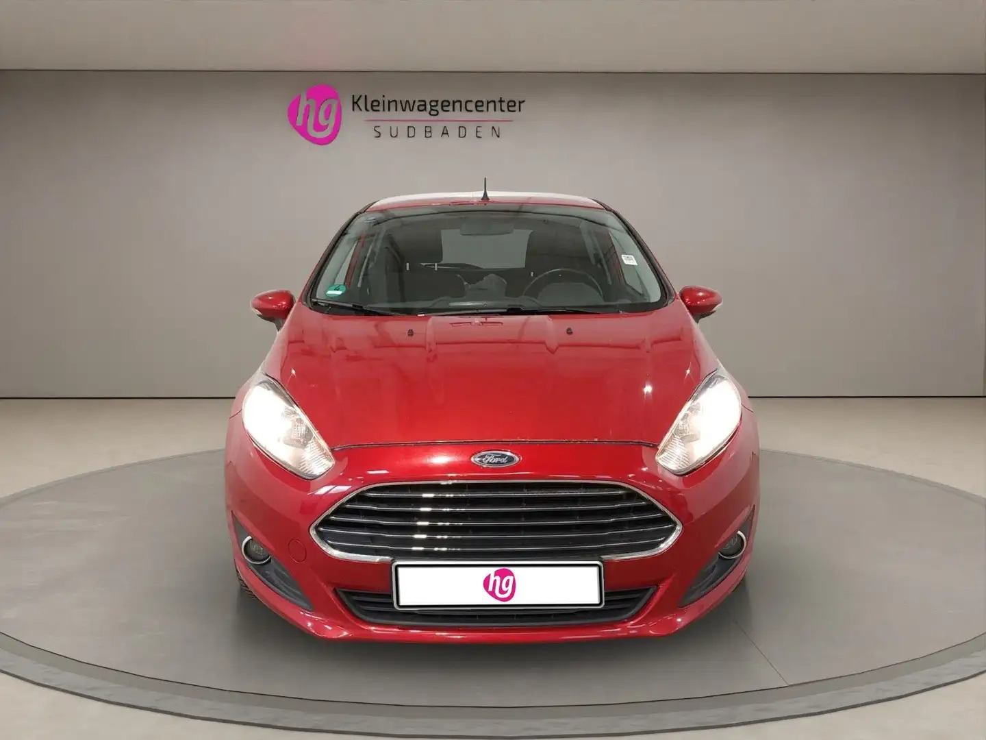 Ford Fiesta 1,4 KLIMA 1 VORB. 5-TÜRIG ALU TÜV 05.2027 Rot - 2