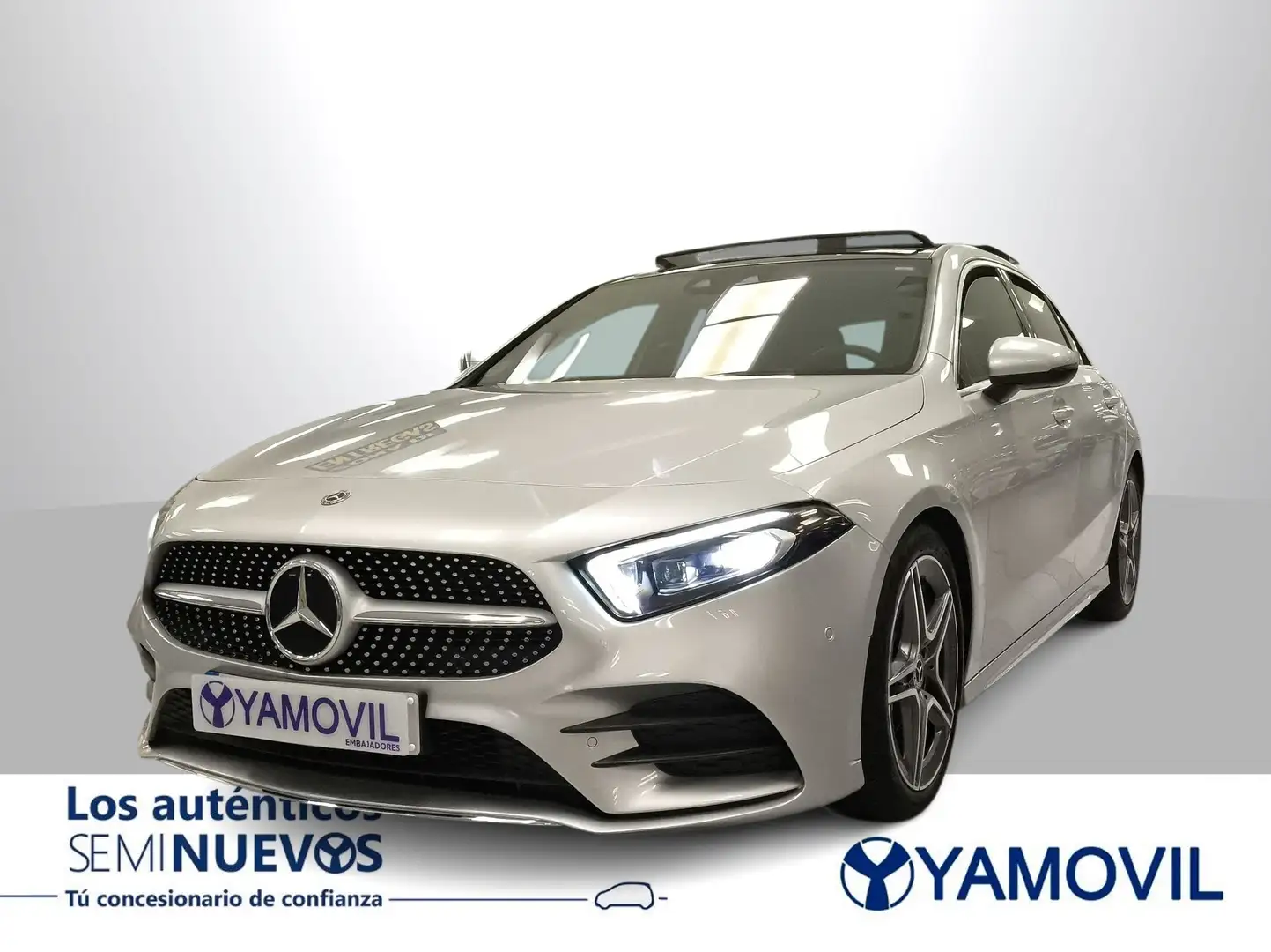 Mercedes-Benz A 180 180d 8G-DCT Plateado - 1