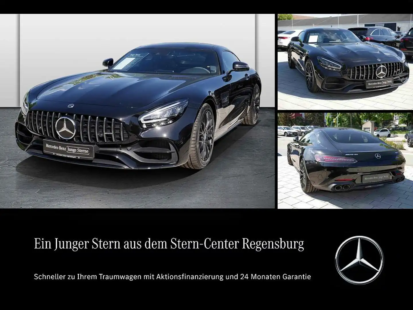 Mercedes-Benz AMG GT NIGHT EDITION+PerfAGA+PerfSITZ+CARBONDACH Schwarz - 1